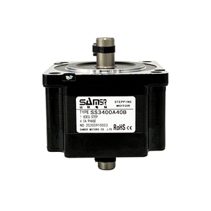 Motor paso a paso Samsr de alta velocidad con doble eje, 34 mm, 3 Nm de torque, 86 mm - Product Image 4
