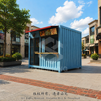 Kiosque à jus pop-up de 10 pieds, bar à smoothies portable, stand de boissons mobile pour centre commercial et événements en plein air