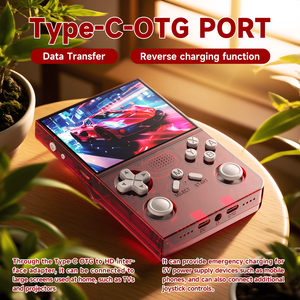 Máy chơi game cầm tay mini HS dành cho trẻ em, màn hình cảm ứng 3.5 inch, tích hợp 10000 trò chơi, pin 3000mAh - Phong cách retro chơi trong nhà - Product Image 4