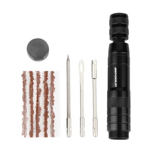Kit de Reparación de Neumáticos Yueli, de Aleación de Aluminio, Portátil, con Parches al Vacío para Reparación de Emergencia de Bicicletas - Product Image 5