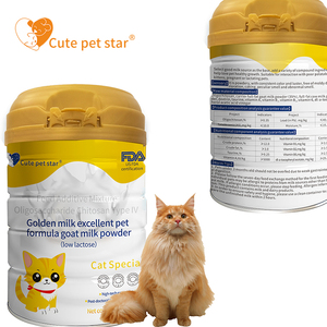 Leche en polvo de cabra de alta proteína con probióticos Suplementos naturales para mascotas para perros y gatos Fábrica al por mayor Suplementos para el cuidado de la salud de mascotas - Product Image 1