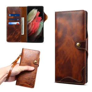 <span class=keywords><strong>เคส</strong></span>โทรศัพท์แบบพับได้หนังแท้ Denior พร้อมขาตั้ง สำหรับ <span class=keywords><strong>Samsung</strong></span> S25/S24/S23/S22/S21/S20 ซีรีส์ (ดีไซน์ช่องใส่บัตร 4 ช่อง) - Product Image 1
