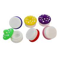 Contenants de cire en silicone 2ML 3ML 5ML 11ML Bocaux de stockage d'huile de cire Contenants de concentré antiadhésifs pour lotion maquillage Crème de soin de la peau
