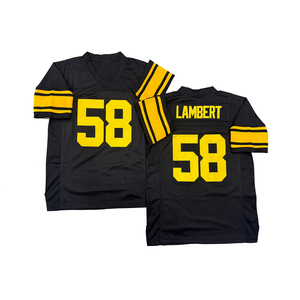 Camiseta de Rugby Estilo Vintage para Hombre, Cosida, Dermontti Dawson, Antonio <span class=keywords><strong>Brown</strong></span>, Harrison, <span class=keywords><strong>Joe</strong></span> Greene, John Stallworth, Heath Miller, Tallas S-3XL - Product Image 2