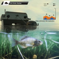 Bateau à appât télécommandé intelligent V080 avec positionnement GPS, en alliage ABS, avec retour intelligent et système de refroidissement par eau pour la pêche en plein air