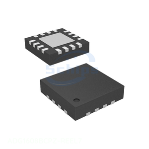 ADG1608BCPZ-REEL7 16 WFQFN Exposed Pad, CSP Interface Original Integrated Circuits IC MUX 4.5OHM 16LFCSP - Product Image 1