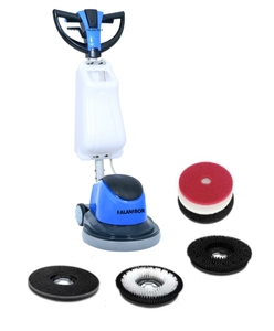 Nettoyeur de sols de 17 pouces, machine à nettoyer les sols, balais et brosses pour le nettoyage des sols, machine de nettoyage de la pierre - Product Image 1