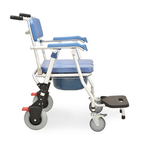 Phục hồi chức năng chiều cao có thể điều chỉnh tùy chỉnh thiết kế di động gấp con người commode Ghế Đệm ghế nhà vệ sinh ghế cho người cao tuổi - Product Image 3