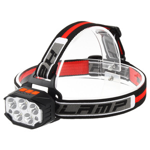 Lampe frontale LED Tg-Td127 1500Mh avec batterie rechargeable, lumière blanche, lampe de poche pour le camping en plein air - Product Image 1