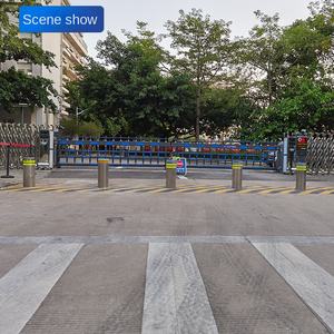 Completamente automatico dissuasore idraulico in acciaio inox Anti-collisione colonna di sollevamento scuola terra Mobile barriera stradale - Product Image 4