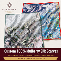Élégant foulard en soie naturelle 110x110cm carré sergé couleur unie à pois pour femme, accessoire de cou et de cheveux, cadeau d'entreprise, commande en gros
