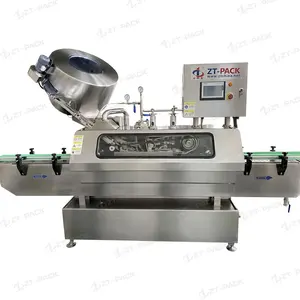 Máy Hút Chân Không Tự Động Để Đóng Nắp Kim Loại Vào Bình Thủy Tinh Twist Off Capping Machine