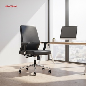 <span class=keywords><strong>Chaise</strong></span> <span class=keywords><strong>de</strong></span> conférence <span class=keywords><strong>de</strong></span> <span class=keywords><strong>bureau</strong></span> moderne <span class=keywords><strong>de</strong></span> haute qualité <span class=keywords><strong>en</strong></span> <span class=keywords><strong>cuir</strong></span> synthétique confortable pour le <span class=keywords><strong>bureau</strong></span> à domicile avec base chromée et garantie <span class=keywords><strong>de</strong></span> 2 ans - Product Image 3