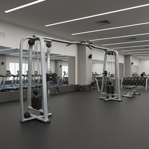 Multi-Functional Smith <strong>Cable</strong> <strong>Machine</strong> Wall Trainer Cross-Over Functional Half <strong>Squat</strong> Rack Made of Steel and Metal - Product Image 3
