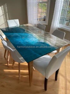 2025 <span class=keywords><strong>precio</strong></span> <span class=keywords><strong>de</strong></span> fábrica personalización muebles para el hogar comedor <span class=keywords><strong>madera</strong></span> maciza <span class=keywords><strong>de</strong></span> nogal río <span class=keywords><strong>resina</strong></span> epoxi losa restaurante cocina <span class=keywords><strong>mesa</strong></span> <span class=keywords><strong>de</strong></span> centro - Product Image 3