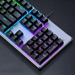 Venta caliente Original OEM K500Y Gaming Esports Teclado Luminoso Metal <span class=keywords><strong>Laptop</strong></span> Computadora de escritorio Mecánico <span class=keywords><strong>Touch</strong></span> Gamer Teclados - Product Image 1