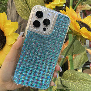 Funda de teléfono de diamante de lujo brillante antigolpes <span class=keywords><strong>360</strong></span> de alta calidad para Moto EDGE 50 <span class=keywords><strong>Fusion</strong></span> 50pro G24 power - Product Image 3
