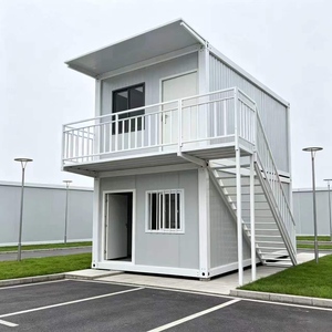 Casa Contenedor Prefabricada Modular de 20 pies, de Dos Pisos, Transpirable, de Estilo Moderno, Rectangular, de Ensamblaje Rápido, Solución Completa - Product Image 6