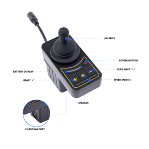 <span class=keywords><strong>Kit</strong></span> de propulsion intelligent pour déambulateur électrique 24V avec moteur brushless et contrôleur à joystick, 250W - Product Image 2