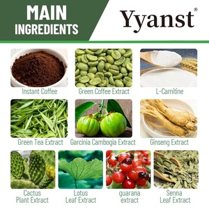 Complément alimentaire pour la perte de poids, café vert minceur, faible en calories, apporte de l'énergie, contrôle de l'appétit, café vert minceur végétalien - Product Image 5