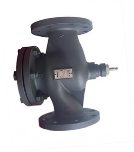 Vanne de régulation à bride Nanjing Mingmen MVF461.125H DN125 PN16/25 Kvs 190 avec joint en PTFE + fibre de carbone OEM -20~220°C pour eau - Product Image 2