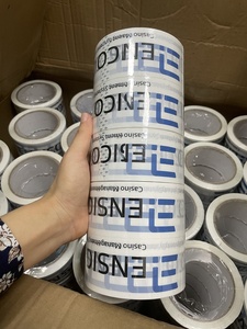 Ruban d'emballage blanc adhésif de marque imprimé personnalisé de haute qualité avec logo - Product Image 5