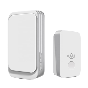 Campanello Wireless Cinetico Moderno Resistente alle Intemperie, Portata 300m, 38 <span class=keywords><strong>Suonerie</strong></span>, 4 Livelli di Volume, per Hotel, Alimentazione a Spina, Basso Consumo 1 - Product Image 1
