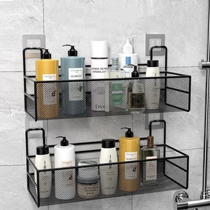 Hot Selling Self Adhesive Wall <strong>Shelf</strong> for Bathroom <strong>Kitchen</strong> Living Room Bathroom <strong>Shelves</strong> No Drilling - Product Image 1