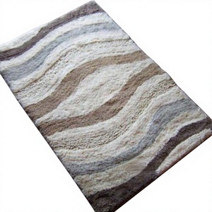 Alfombra de Baño Moderna de Algodón Puro con Diseño Floral, Ecológica, Fabricada a Máquina, con Larga Durabilidad, Calidad Superior, Precios al por Mayor - Product Image 1