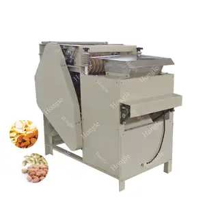 New Design Almond Groundnut Peanut Roasting And Peeling Machine With High Quality