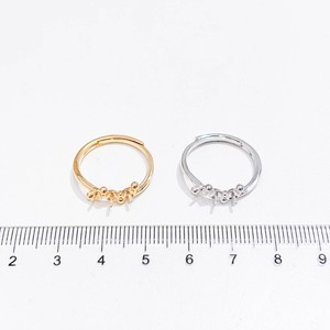 ขาตั้งเครื่องประดับเงิน DIY 10727 สำหรับลูกปัดกลมขนาด 7-9 มม. ขาตั้งแหวนเงินแท้ S925 แบบไม่มีลวดลาย พร้อมอุปกรณ์ตกแต่งแฟชั่นทันสมัย - Product Image 4