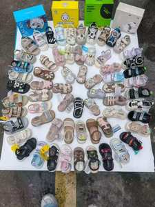 Premium Quality Kids Sandals Stocklot Summer Mixed Styles Soft Sole Breathable <b>Polybag</b> Packing Daily Casual Walking Shoes - Product Image 2