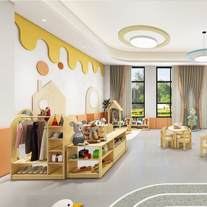 Cao bồi Montessori daycare đồ nội thất bán buôn và thiết kế lớp học bố trí với trẻ em bàn ghế cho mẫu giáo - Product Image 4