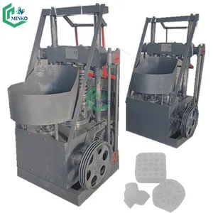 Automatic Hydraulic charcoal powder briquettes machine making honeycomb coal briquette forming pressing machine