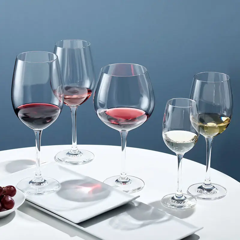 LuJing Factory Großhandels preis unzerbrechliches Rotwein glas Champagner gläser Polycarbonat Weinglas für die Hochzeit