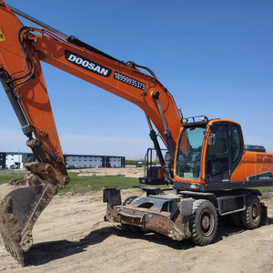Excavadora sobre orugas Doosan DX210W de 21 toneladas de uso pesado original, excavadoras de segunda mano DOOSAN dx500 dh420 dx300 dx225 - Product Image 1