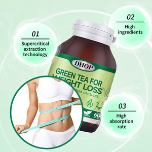 דהופ שריפת שומן כמוסות הרזיה תה ירוק משקל קפסולות לקדם אנרגיה - Product Image 3