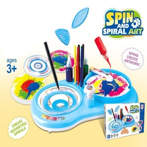 Regla Caleidoscopio de Plástico, Tabla de Dibujo, Juguete Multifuncional, Regla Giratoria Creativa para Niños, Pintura Artística - Product Image 4