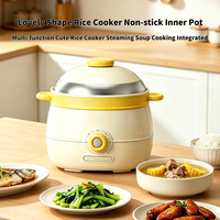 Mini-cuiseur à riz électrique 2L intelligent avec fonction de réservation, multifonction, cuve intérieure en céramique émaillée pour la cuisine domestique, vente en gros
