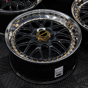 Roue forgée de luxe plat concave profond 2 pièces 3 pièces roues 5X112/114.3/120/127/130 roue de voiture pour Mercedes BMW - Product Image 6