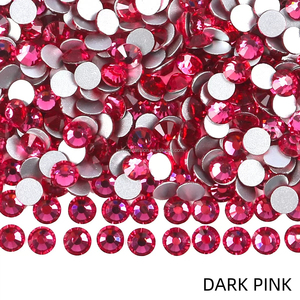 모양 두 구멍 수지 돌 바느질 크리스탈 모조 다이아몬드 의류 가방 신발 플랫백 스타일 패브릭 재봉 액세서리 유리 - Product Image 4