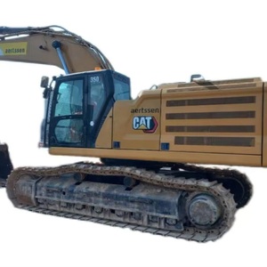 La haute performance a utilisé l'excavatrice de Caterpillar Cat350 excavatrice résistante de CAT 350 de machine de pelle de chenille de 50 tonnes - Product Image 1