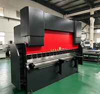 Prensa Plegadora Hidráulica WC67K 100T 3200mm con Barra de Torsión NC para Chapa Metálica, Certificación CE