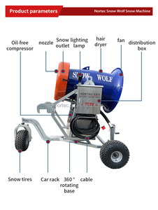 Machine à <span class=keywords><strong>neige</strong></span> de <span class=keywords><strong>la</strong></span> série Snow Wolf de Nortec avec système de chauffage Production normale de <span class=keywords><strong>neige</strong></span> à des températures extrêmement basses - Product Image 5