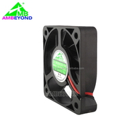 Ventilateur axial miniature AMBEYOND 5010 à roulement à manchon 5V 12V 24V pour module de charge intégré et équipement d'éclairage LED