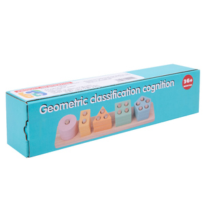 Montessori Extended Thinking a cinque colonne di legno per l'insegnamento sensoriale del gioco di smistamento dei colori giocattoli educativi per bambini - Product Image 6