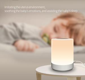 Lámpara de Noche para Niños, Lámpara de Alimentación para Bebés, Iluminación Suave, Colores, Máquina de Ruido Blanco con Temporizadores y Función de Memoria - Product Image 3