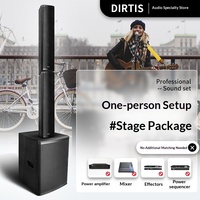 Colonne sonore linéaire de 5 pouces, subwoofer actif en bois de 12 pouces et 15 pouces de 800 W, enceinte de scène performante pour bar