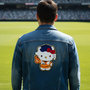 แพทช์ปักลายคิตตี้สำหรับฟุตบอล ลดราคาพิเศษ แพทช์รีดติดลายโลโก้ทีมฮิวสตัน แอสโทรส สำหรับเสื้อผ้ากีฬาและยีนส์ - Product Image 1