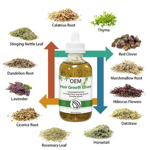 Huile <span class=keywords><strong>de</strong></span> Massage Capillaire Personnalisée Bio et Végane à Base <span class=keywords><strong>de</strong></span> Plantes, Fortifiante pour le Cuir Chevelu, <span class=keywords><strong>Infusion</strong></span> <span class=keywords><strong>Romarin</strong></span>, Menthe et Ricin pour une Croissance Extrême des Cheveux - Product Image 1